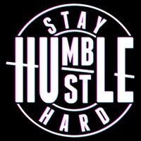 Stay Humble Hustle Hard Drawstring Bag