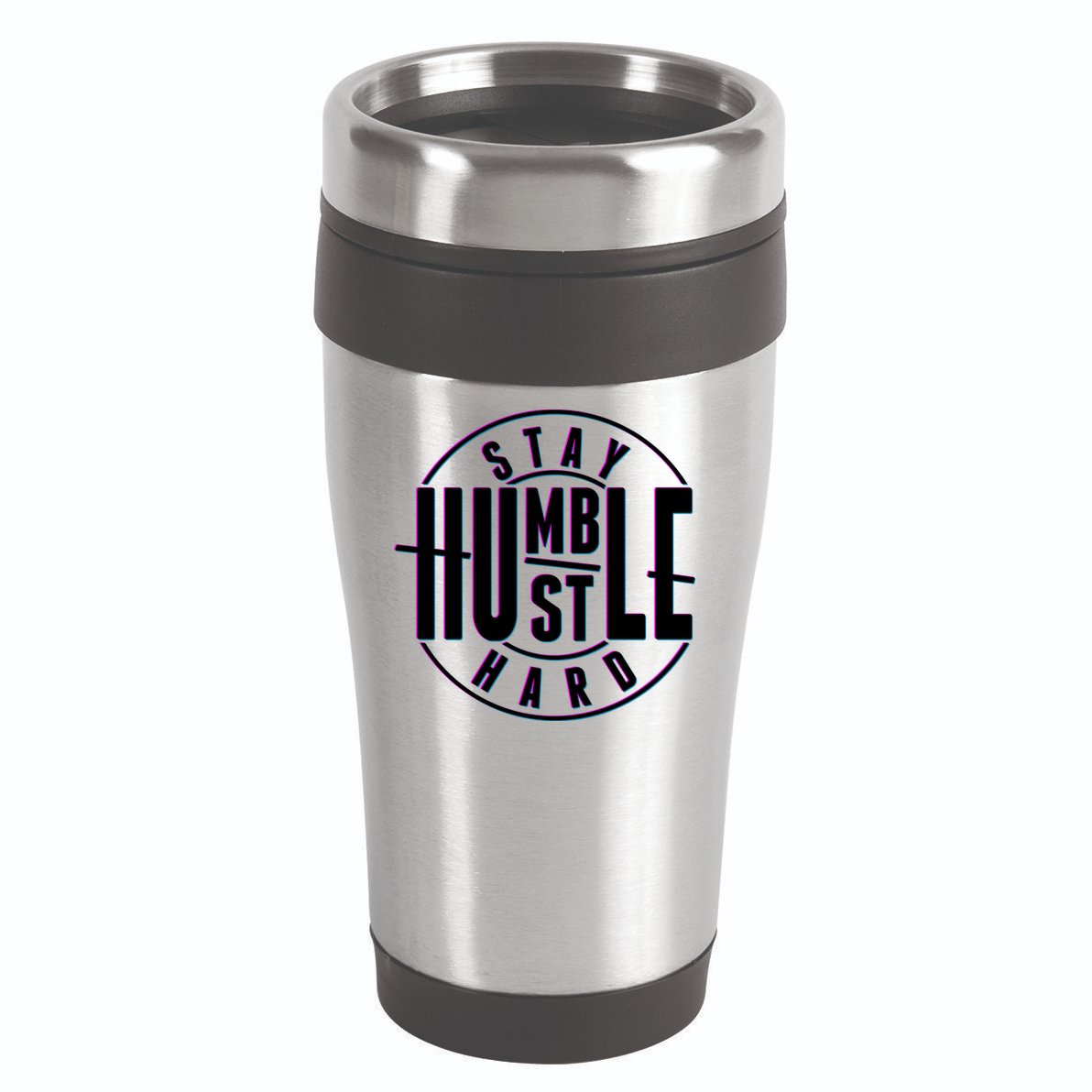 Stay Humble Hustle Hard 16oz Travel Tumbler