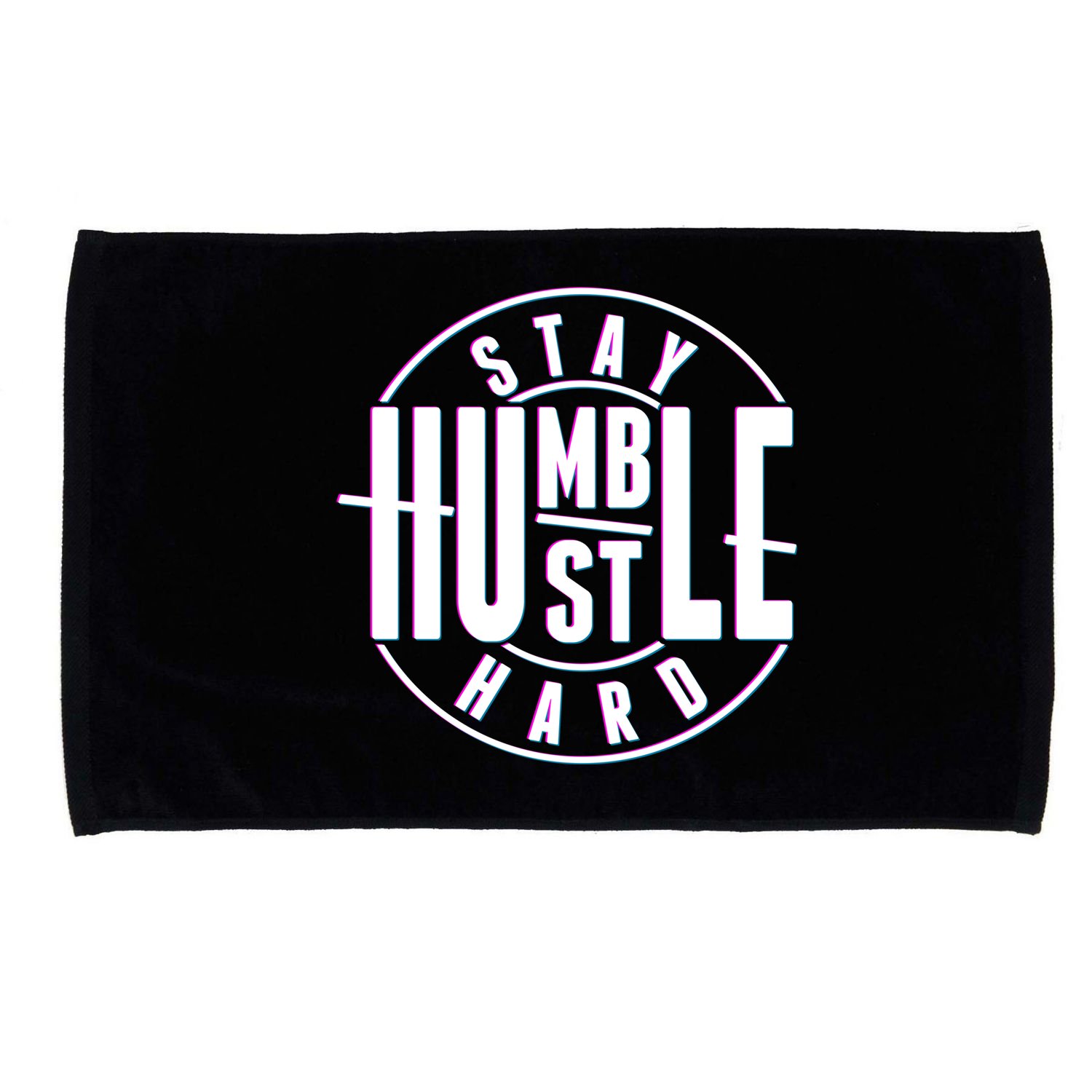 Stay Humble Hustle Hard Microfiber Hand Towel