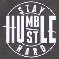 Stay Humble Hustle Hard Vector Backpack
