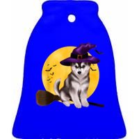 Siberian Husky Halloween Costume Shirt Boys Girls Dog Ceramic Bell Ornament