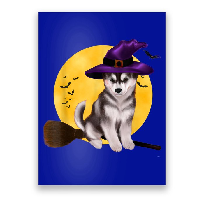 Siberian Husky Halloween Costume Shirt Boys Girls Dog Poster