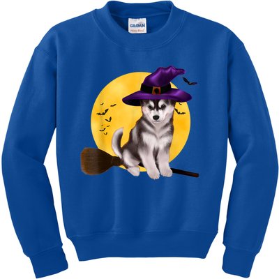 Siberian Husky Halloween Costume Shirt Boys Girls Dog Kids Sweatshirt