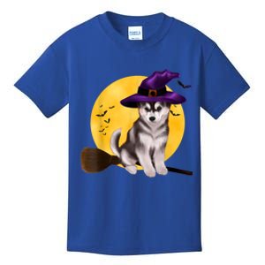 Siberian Husky Halloween Costume Shirt Boys Girls Dog Kids T-Shirt