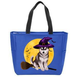 Siberian Husky Halloween Costume Shirt Boys Girls Dog Zip Tote Bag