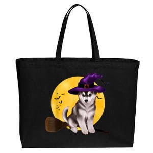 Siberian Husky Halloween Costume Shirt Boys Girls Dog Cotton Canvas Jumbo Tote