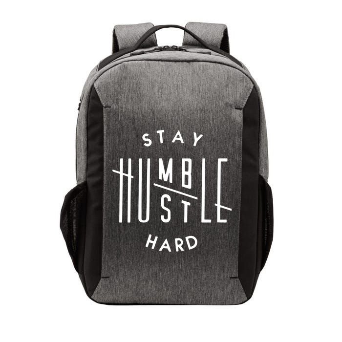 Stay Humble Hustle Hard Vector Backpack