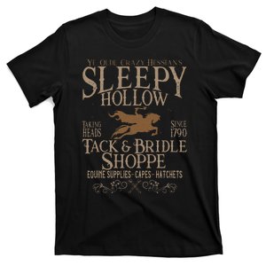 Sleepy Hollow Headless Horseman Funny Halloween T-Shirt