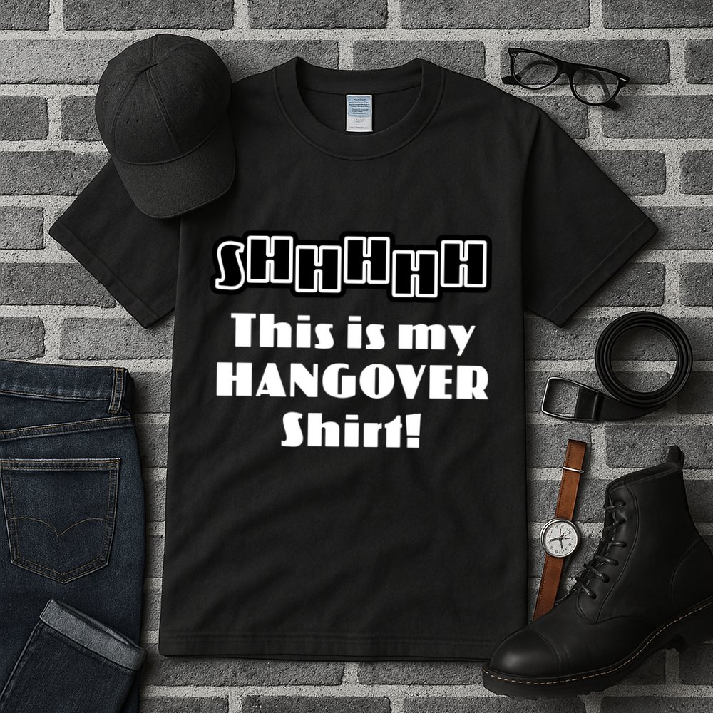 Shhh This Is My Hangover Shirt Tall T-Shirt