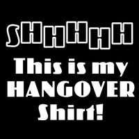 Shhh This Is My Hangover Shirt City Backpack