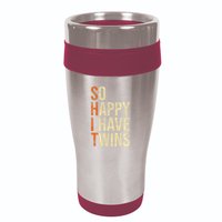 So Happy I Have Twins Twin Dad Father Mother Of Twins 16oz Travel Tumbler