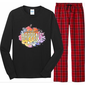 Shed Happens Is Dog Paws Is Dog Lover Is Dog Mom Is Dog Dad Long Sleeve Pajama Set