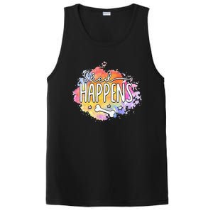 Shed Happens Is Dog Paws Is Dog Lover Is Dog Mom Is Dog Dad PosiCharge Competitor Tank