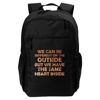 Same Heart Inside Juneteenth Black History Month Women Backpack