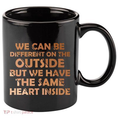 Same Heart Inside Juneteenth Black History Month Women 11oz C Handle Ceramic Mug