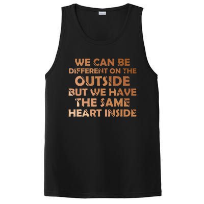 Same Heart Inside Juneteenth Black History Month Women PosiCharge Competitor Tank