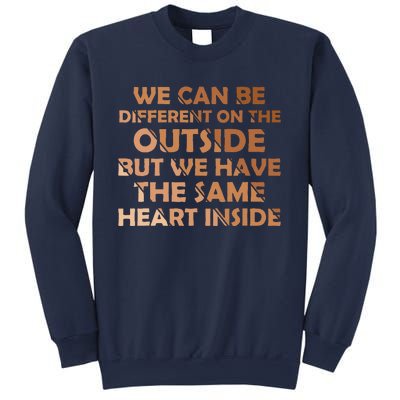 Same Heart Inside Juneteenth Black History Month Women Sweatshirt