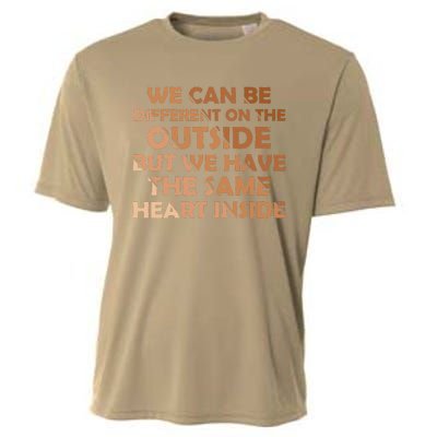 Same Heart Inside Juneteenth Black History Month Women Cooling Performance Crew T-Shirt