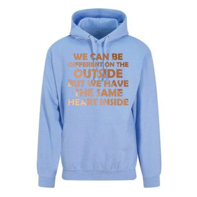 Same Heart Inside Juneteenth Black History Month Women Unisex Surf Hoodie