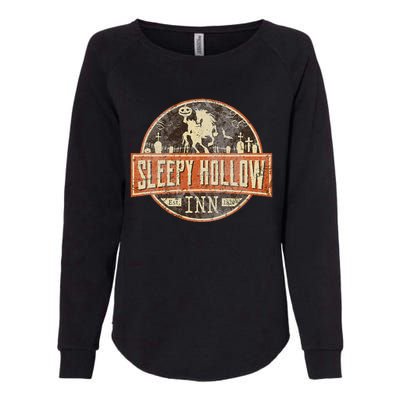 Sleepy Hollow INN Halloween Headless Horseman Womens California Wash Sweatshirt