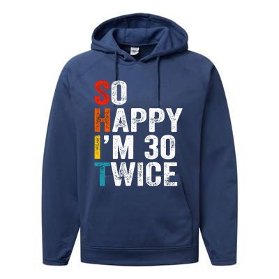 So Happy IM 30 Twice Performance Fleece Hoodie