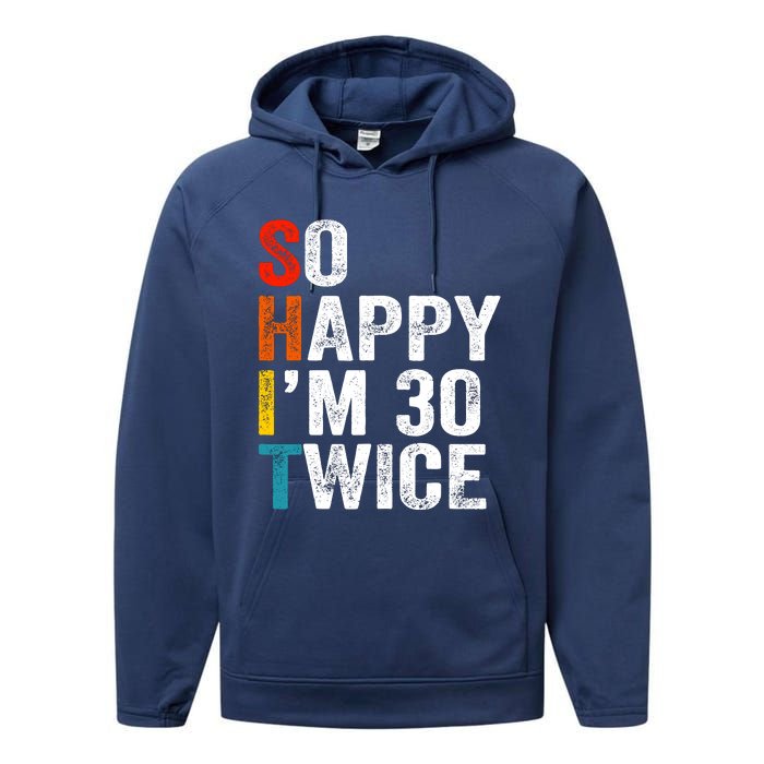 So Happy IM 30 Twice Performance Fleece Hoodie