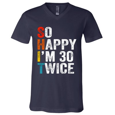 So Happy IM 30 Twice V-Neck T-Shirt