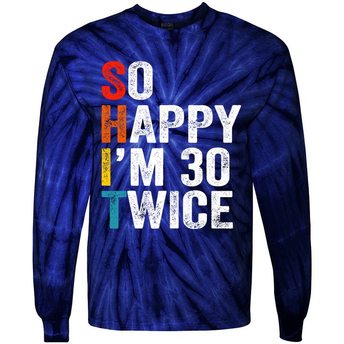 So Happy IM 30 Twice Tie-Dye Long Sleeve Shirt