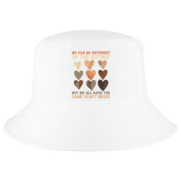 Same Heart Inside Juneteenth Black History Month Cool Comfort Performance Bucket Hat