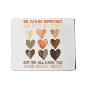 Same Heart Inside Juneteenth Black History Month Mousepad