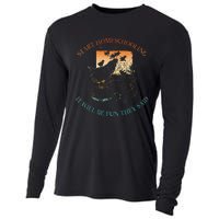 Start Homeschooling It Will Be Fun They Said Flow Vintage Cooling Performance Long Sleeve Crew