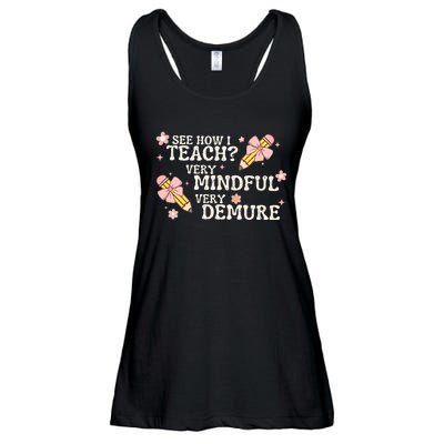 See How I Teach Very Mindful Very Demure Ladies Essential Flowy Tank