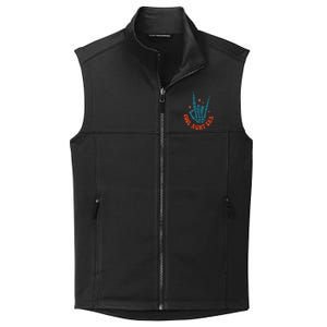 Skeleton Hand In My Cool Aunt Era Funny Halloween Family Matching Back And Front Collective Smooth Fleece Vest