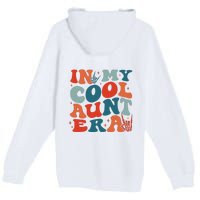 Skeleton Hand In My Cool Aunt Era Funny Halloween Family Matching Back And Front Premium Pullover Hoodie