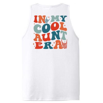 Skeleton Hand In My Cool Aunt Era Funny Halloween Family Matching Back And Front PosiCharge Competitor Tank