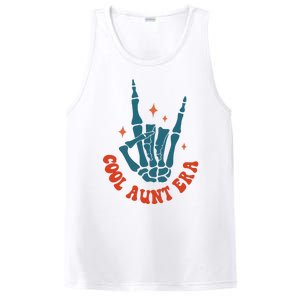 Skeleton Hand In My Cool Aunt Era Funny Halloween Family Matching Back And Front PosiCharge Competitor Tank