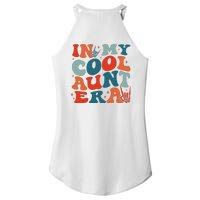 Skeleton Hand In My Cool Aunt Era Funny Halloween Family Matching Back And Front Women's Perfect Tri Rocker Tank