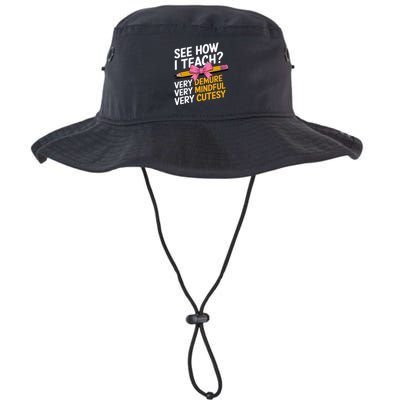 See How I Teach Teacher Appreciation Demure Mindful Cutesy Bucket Hat