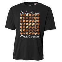 Same Heart Inside Black History Month BLM Melanin Pride Afro Cooling Performance Crew T-Shirt