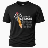 See How I Teach Very Demure Very Mindful Very Cutesy Teacher Cooling Performance Crew T-Shirt