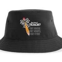 See How I Teach Very Demure Very Mindful Very Cutesy Teacher Sustainable Bucket Hat