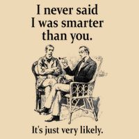 S.H.E.R.L.O.C.K H.O.L.M.E.S I Never Said I Was Smarter Drawstring Bag