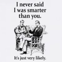 S.H.E.R.L.O.C.K H.O.L.M.E.S I Never Said I Was Smarter Mousepad