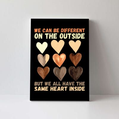 Same Heart Inside Juneteenth Black History Month Canvas