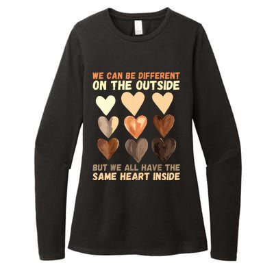 Same Heart Inside Juneteenth Black History Month Womens CVC Long Sleeve Shirt