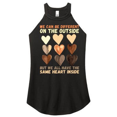 Same Heart Inside Juneteenth Black History Month Women's Perfect Tri Rocker Tank