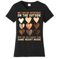 Same Heart Inside Juneteenth Black History Month Women's T-Shirt