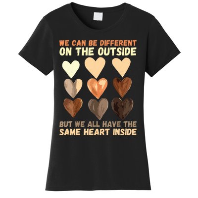 Same Heart Inside Juneteenth Black History Month Women's T-Shirt