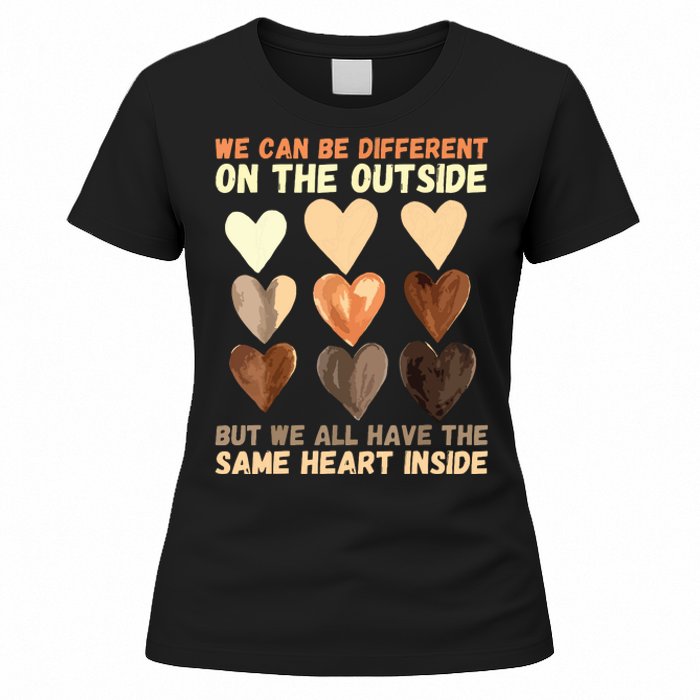 Same Heart Inside Juneteenth Black History Month Women's T-Shirt