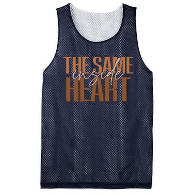 Same Heart Inside Juneteenth Black History Month Women Mesh Reversible Basketball Jersey Tank